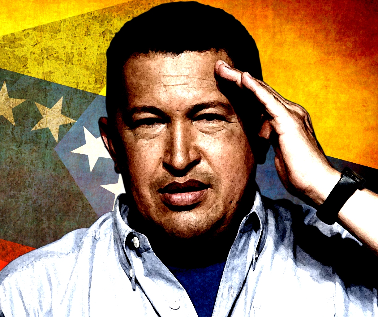 Hugo Chavez was a figure that had the neoliberals of the world worried. He led a democratic sweep of changes across his country, appropriating businesses, ... - hugo_chavez_by_drunah-d5x66cl